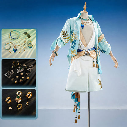 Honkai Star Rail Aventurine Cosplay Costume | Custom TailoredCostume,Game,Honkai: Star Rail