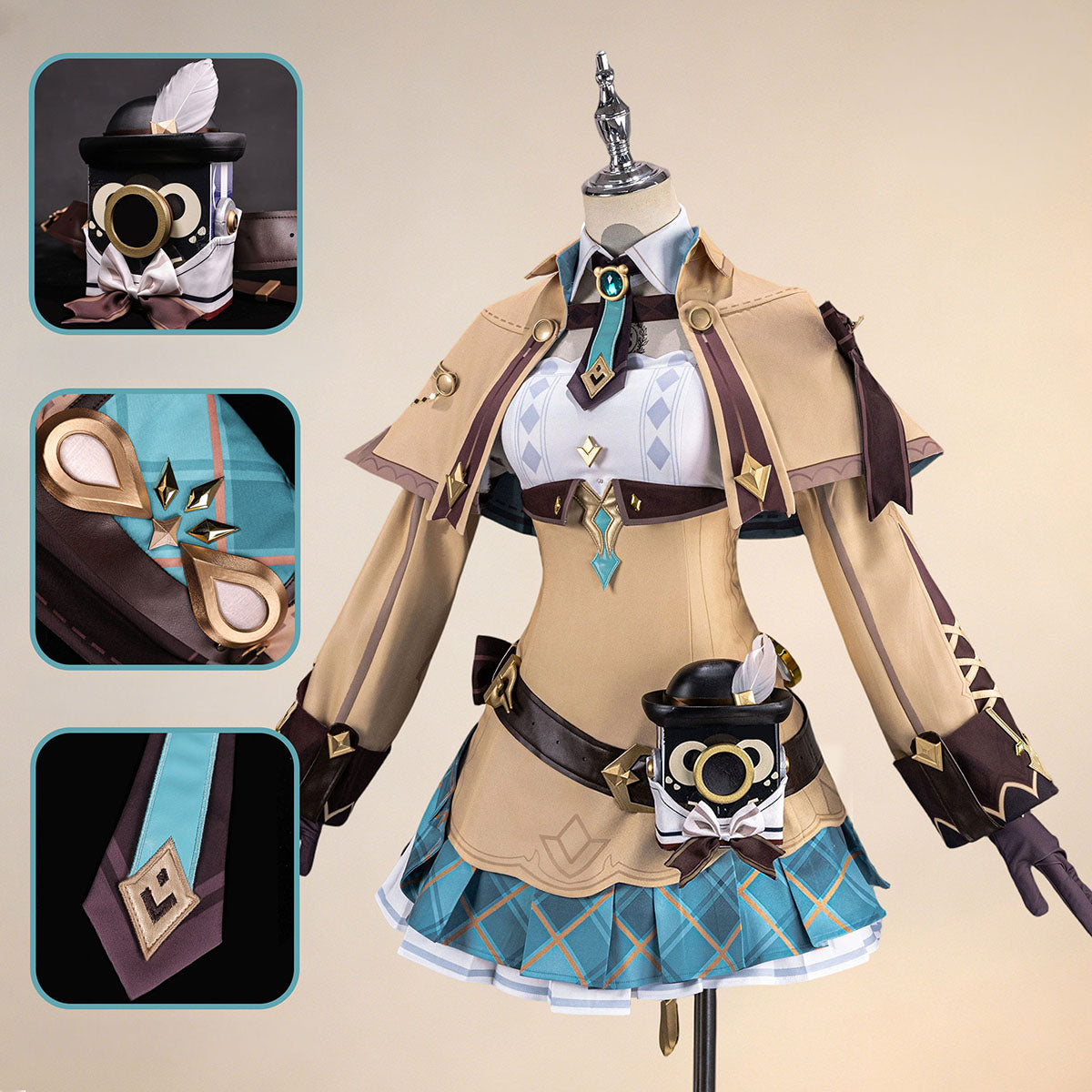 Genshin Impact Hurlock Cosplay Costume | Custom-TailoredCostume,Game,Genshin Impact