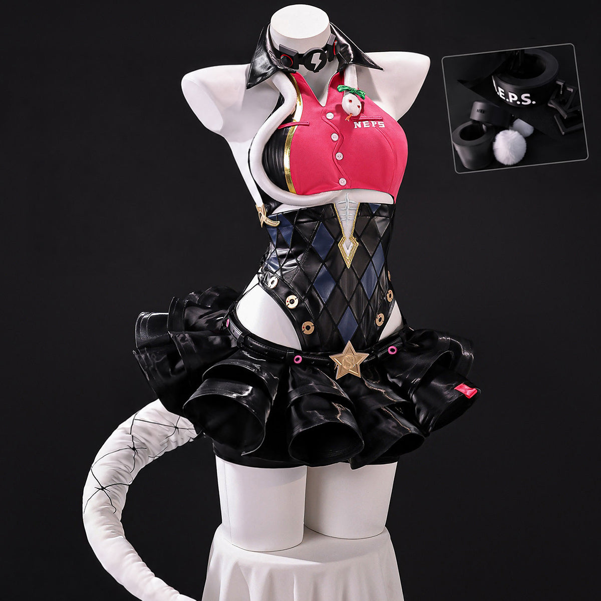 Zenless Zone Zero Cissia Cosplay Costume - Custom Tailored by NekocosCostume,Game,Zenless Zone Zero