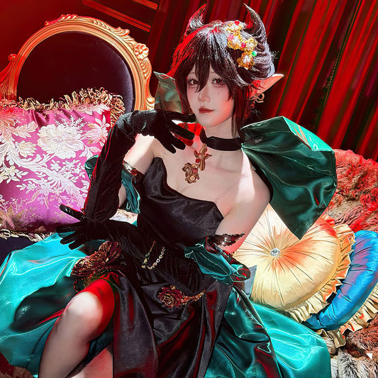 【Nekocos】Game Arknights Cosplay Entelechia Cosplay Costume | Custom-Tailor