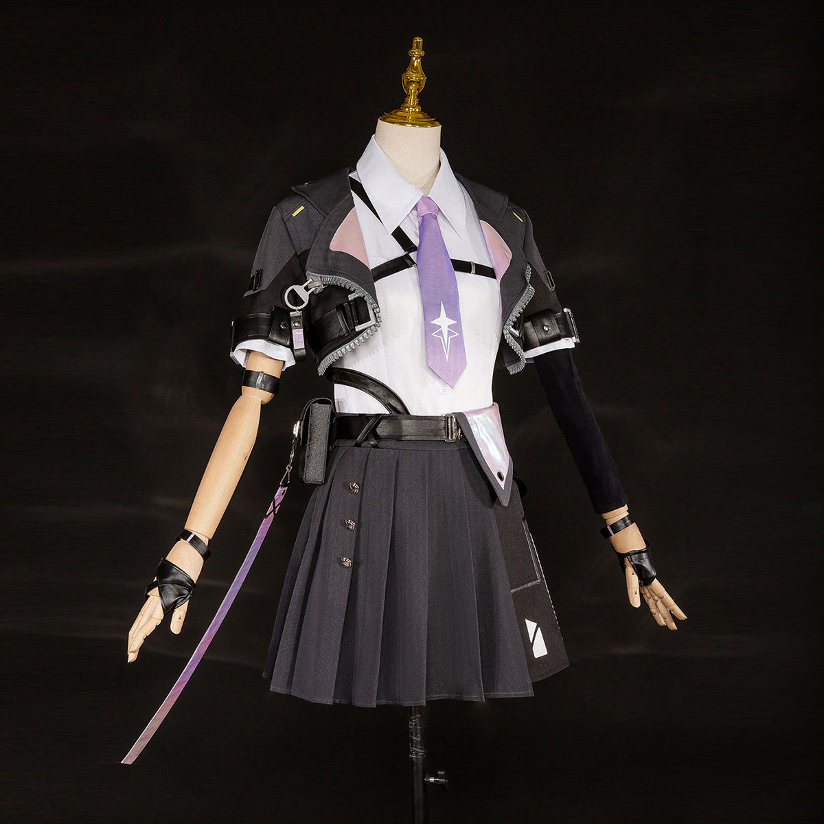 【Nekocos】Game Neverness to Everness Cosplay Esper Zero Cosplay Costume | In Stock displayed on mannequin.