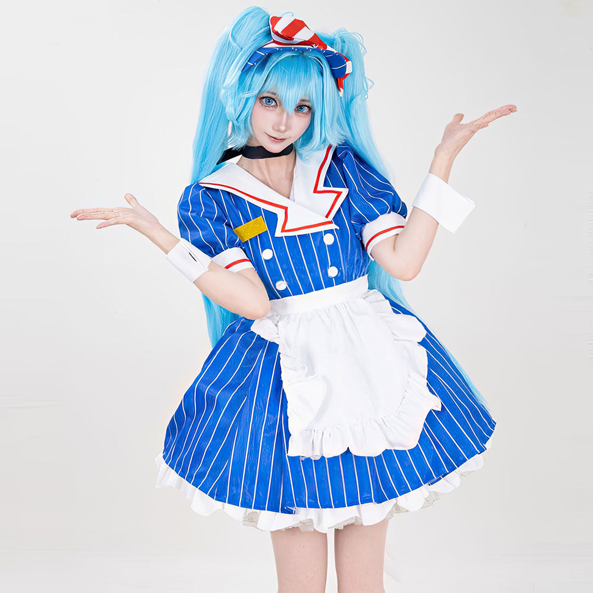 【Nekocos】Vocaloid Mesmerizer Miku Cosplay Costume | In Stock