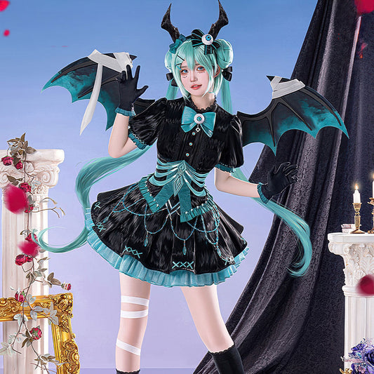 【Nekocos】little devil Cosplay Virtual Cosplay Halloween Costumes | In Stock