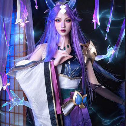【Nekocos】Game League of Legends Cosplay Spirit Blossom Irelia Cosplay Costume | In Stock