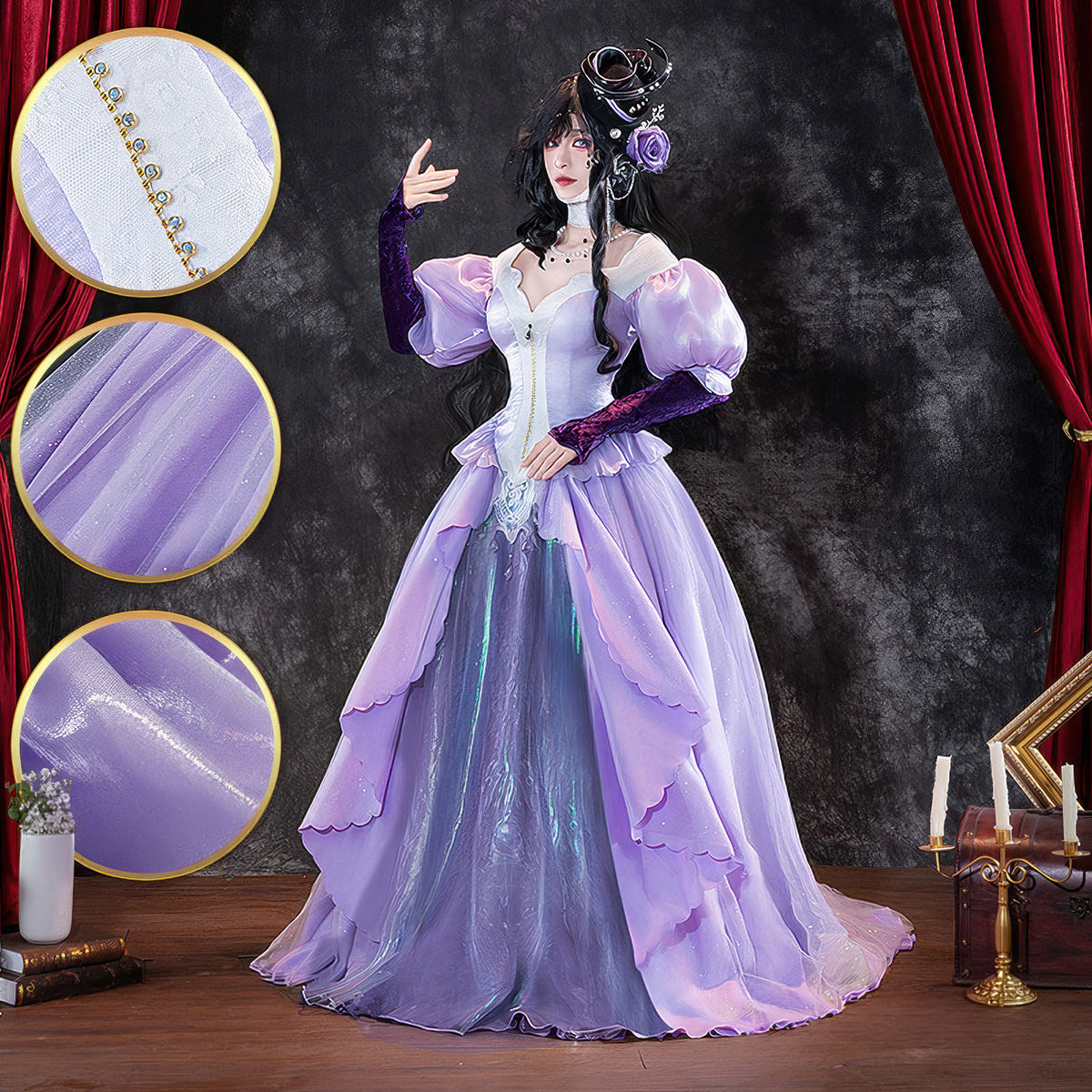 【Nekocos】Game Reverse:1999 Cosplay Isolde Preview Cosplay Costume Premium Edition | In Stock