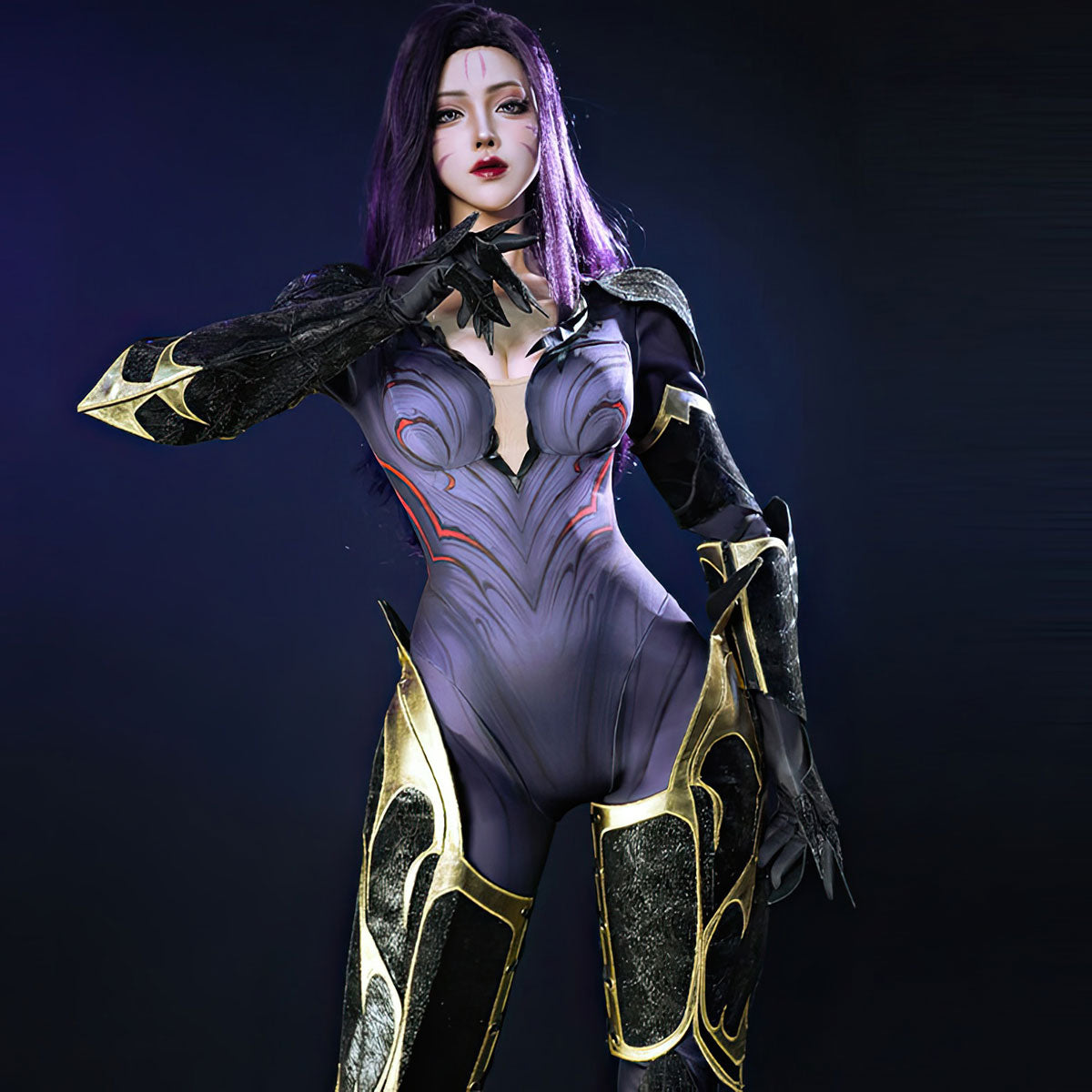 【Nekocos】Game League of Legends Cosplay Kai'Sa Cosplay Costume | In Stock