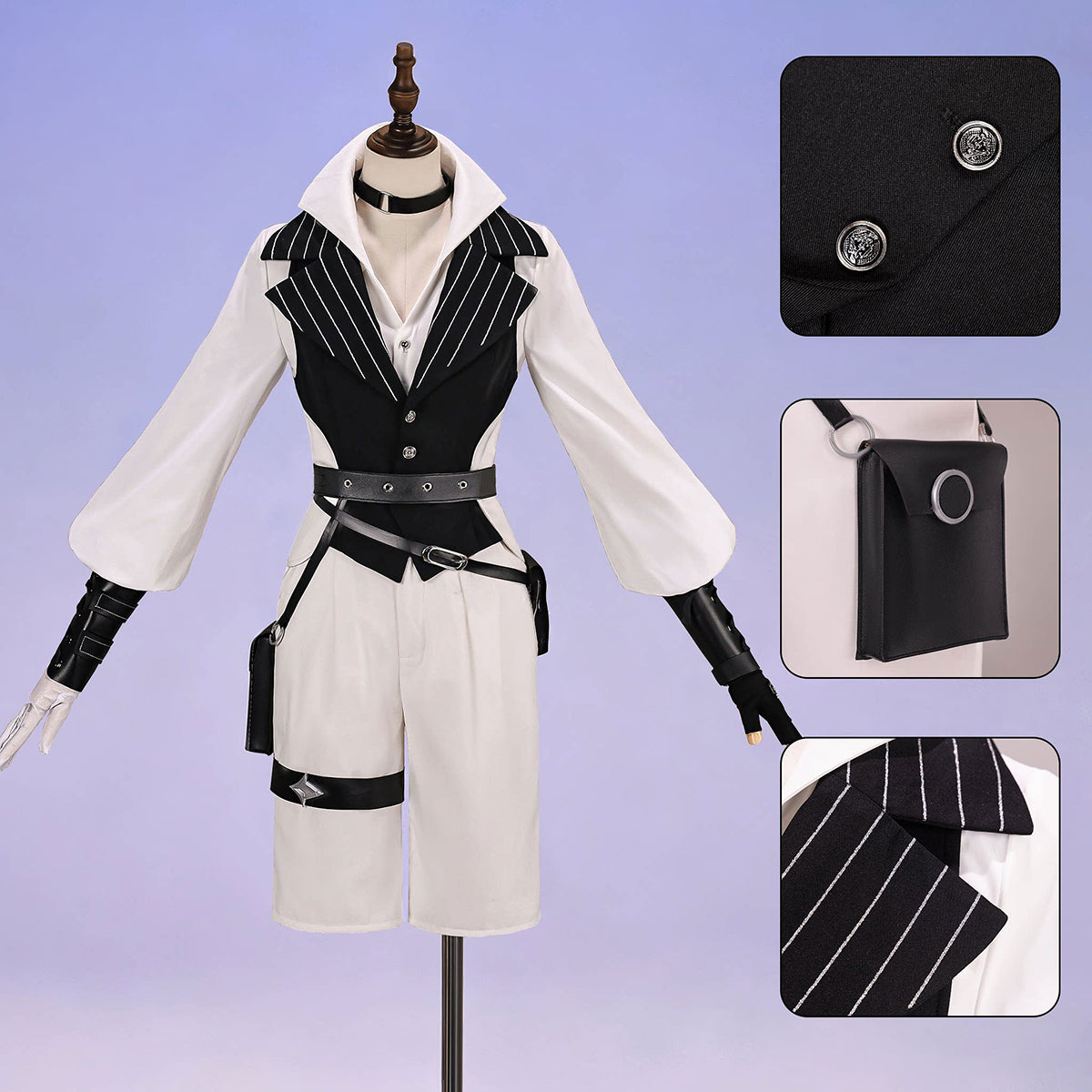 Genshin Impact Lohen Cosplay Costume | Custom-Tailored DesignCostume,Game,Genshin Impact