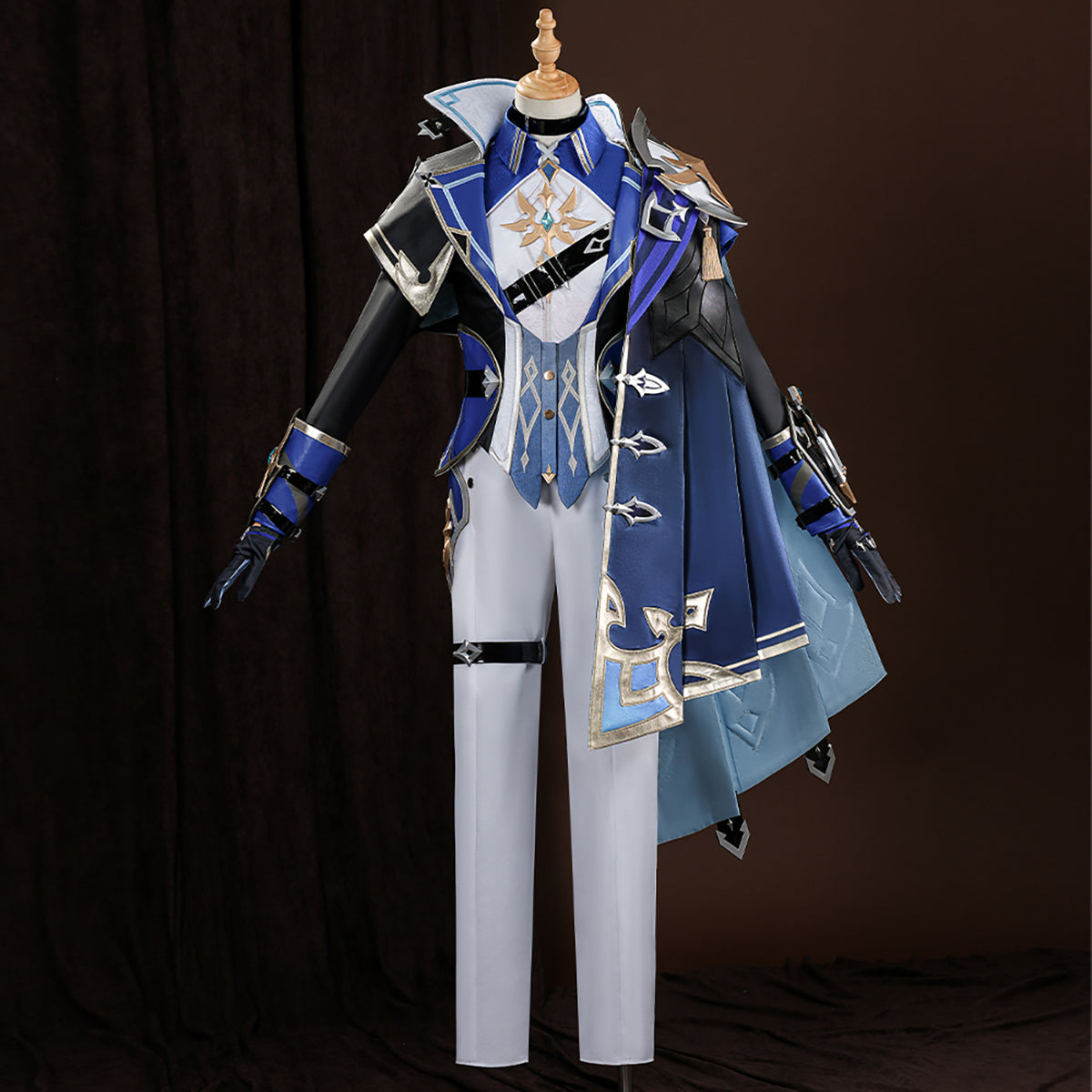 【Nekocos】Game Genshin Impact Cosplay Lohen Cosplay Costume Premium Edition | Custom-Tailor