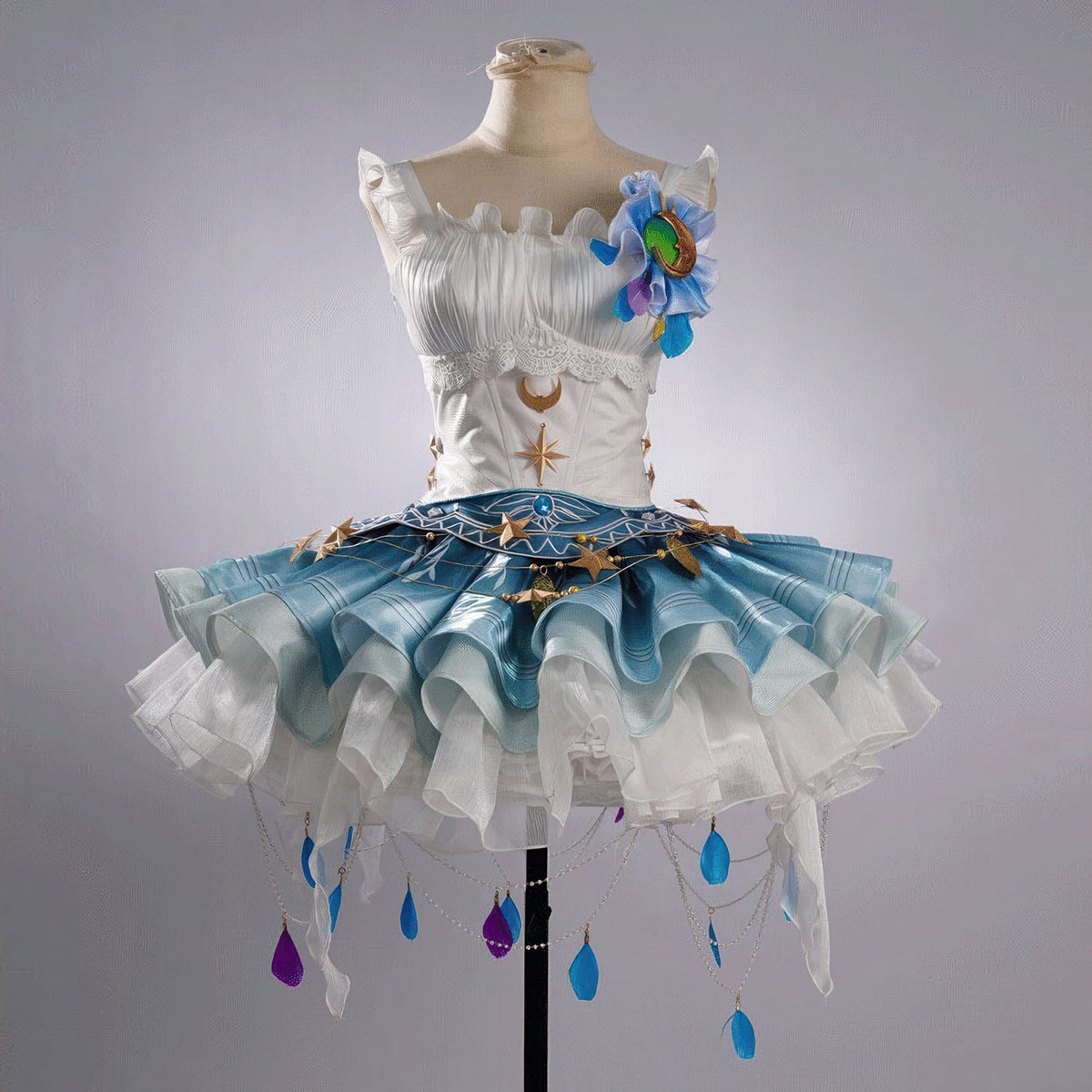 【Nekocos】Game Identity V Cosplay Female Dancer Drifting Moonlight Cosplay Costume | Custom-Tailor