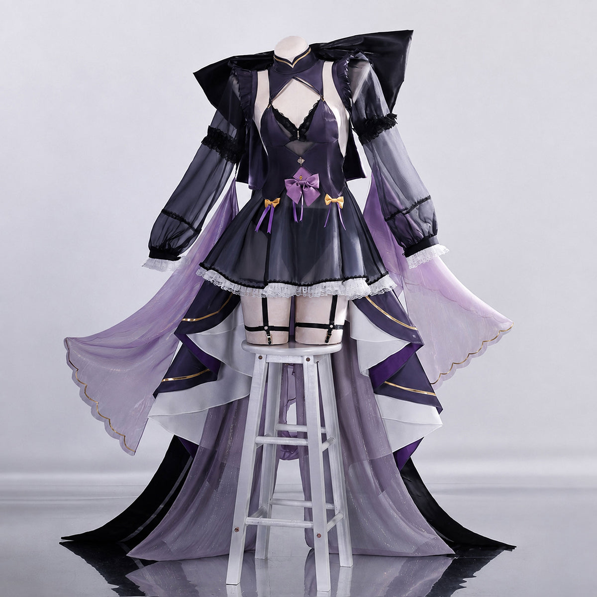 Azur Lane Musashi Cosplay Costume - Purest Wisteria StyleAzur Lane,Costume,Game
