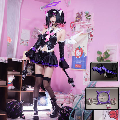 【Nekocos】Game Zenless Zone Zero Cosplay Nangong Yu Rhapsody's Muse Cosplay Costume Premium Edition | Custom-Tailor