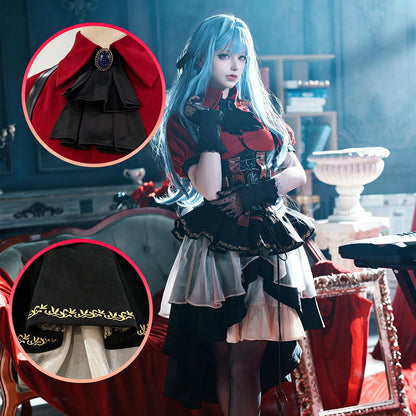 【Nekocos】Game BanG Dream! Ave Mujica Cosplay Sakiko Togawa Oblivionis Cosplay Costume | In Stock