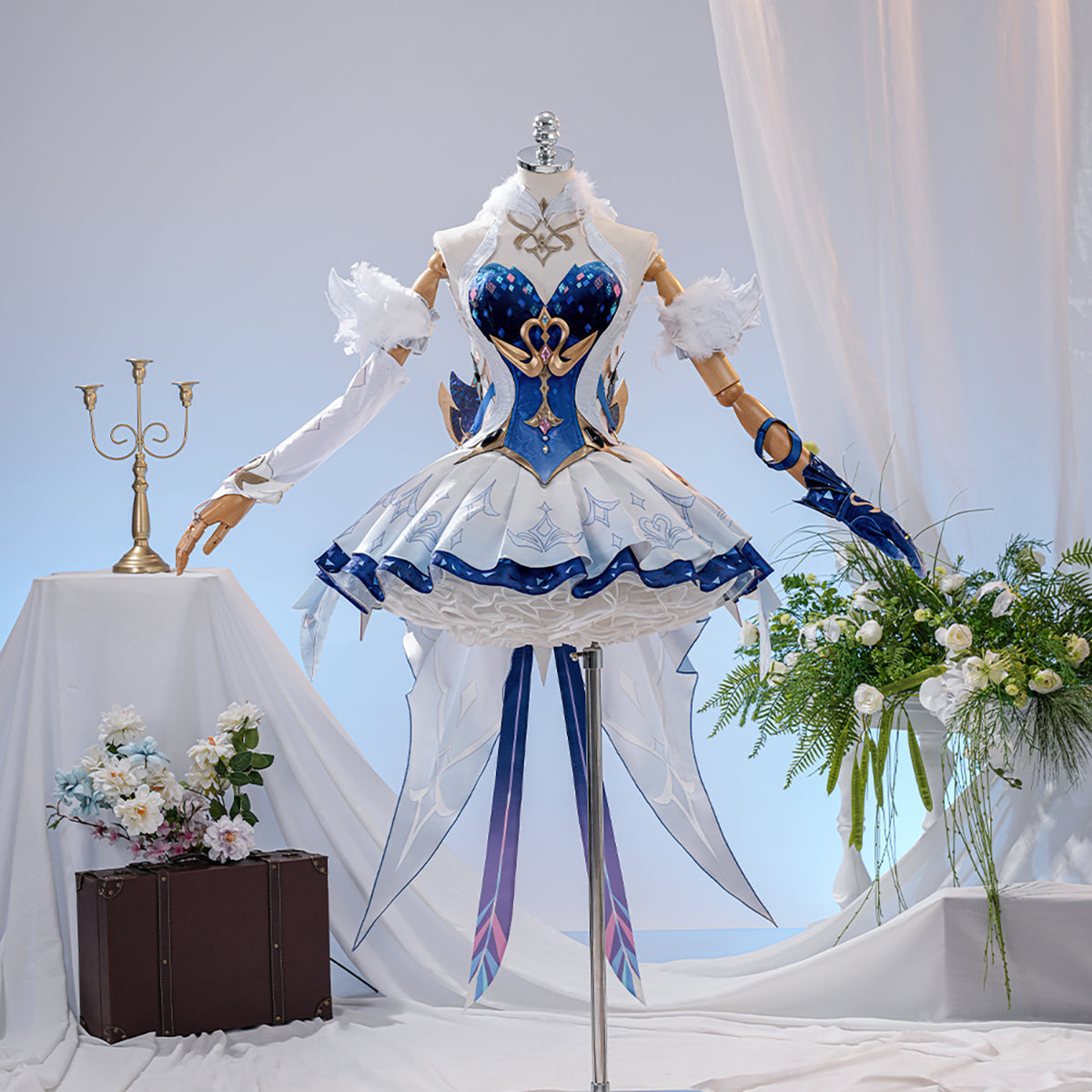 Genshin Impact Odette Spessiva Cosplay Costume | Custom TailoredCostume,Game,Genshin Impact