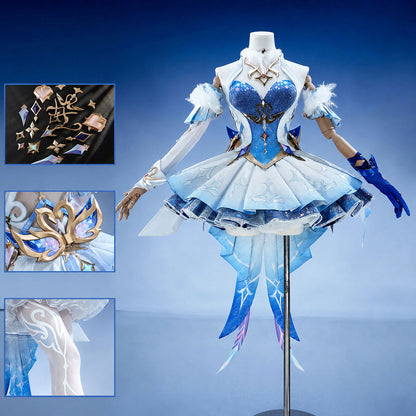 Genshin Impact Odette Cosplay Costume - Premium EditionCostume,Game,Genshin Impact