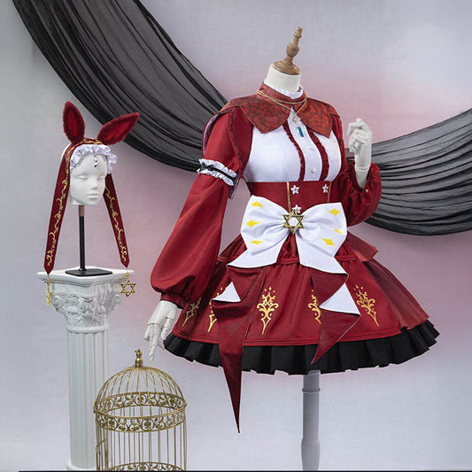 【Nekocos】Game Cosplay Red Desire Cosplay Costume | Custom-Tailor