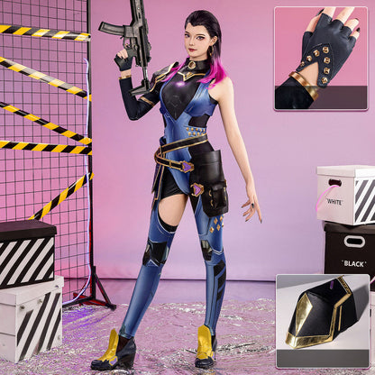 【Nekocos】Game Valorant Cosplay Reyna Cosplay Costume | In Stock