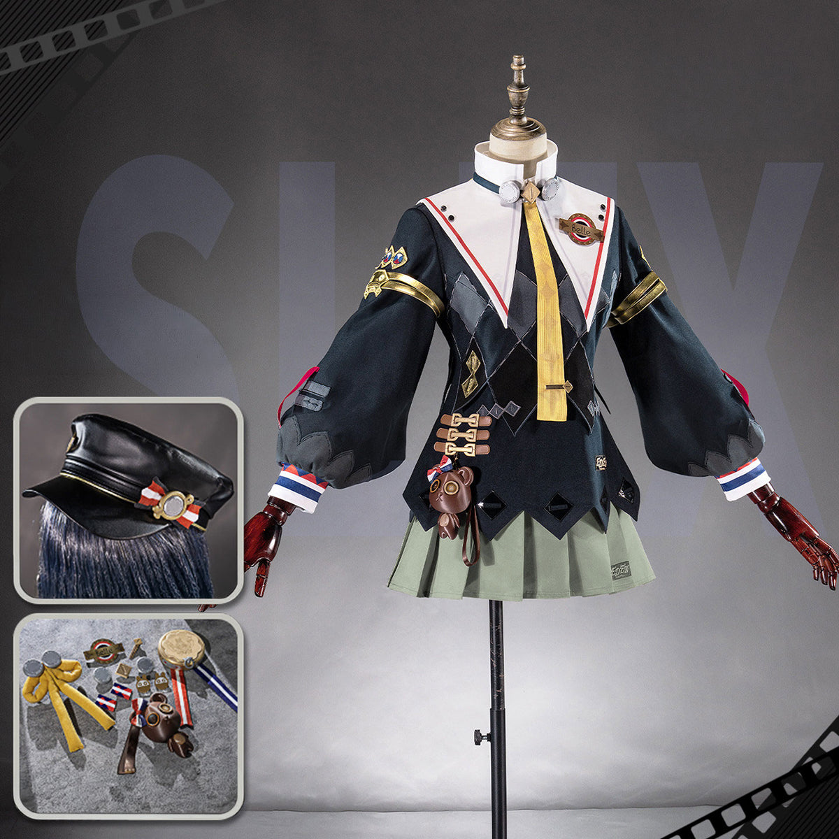 Zenless Zone Zero Belle Brilliance Cosplay Costume - Custom-TailorCostume,Game,Zenless Zone Zero