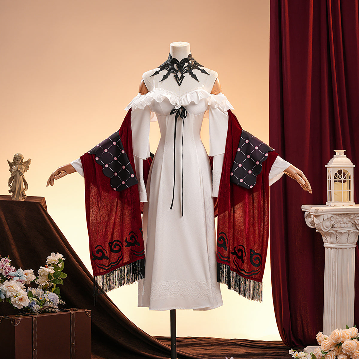 Genshin Impact Rosalyne Cosplay Costume | Custom-TailoredCostume,Game,Genshin Impact