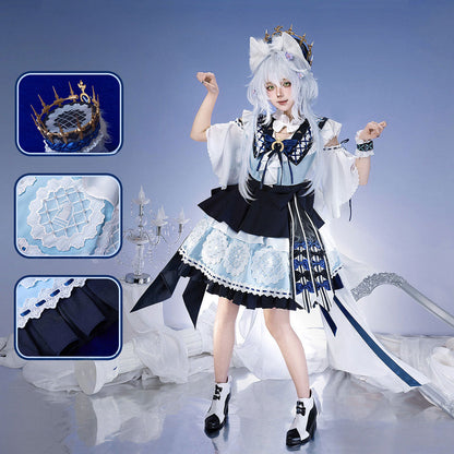 【Nekocos】Game Arknights Cosplay Rosmontis Test Collection Cosplay Costume | Custom-Tailor