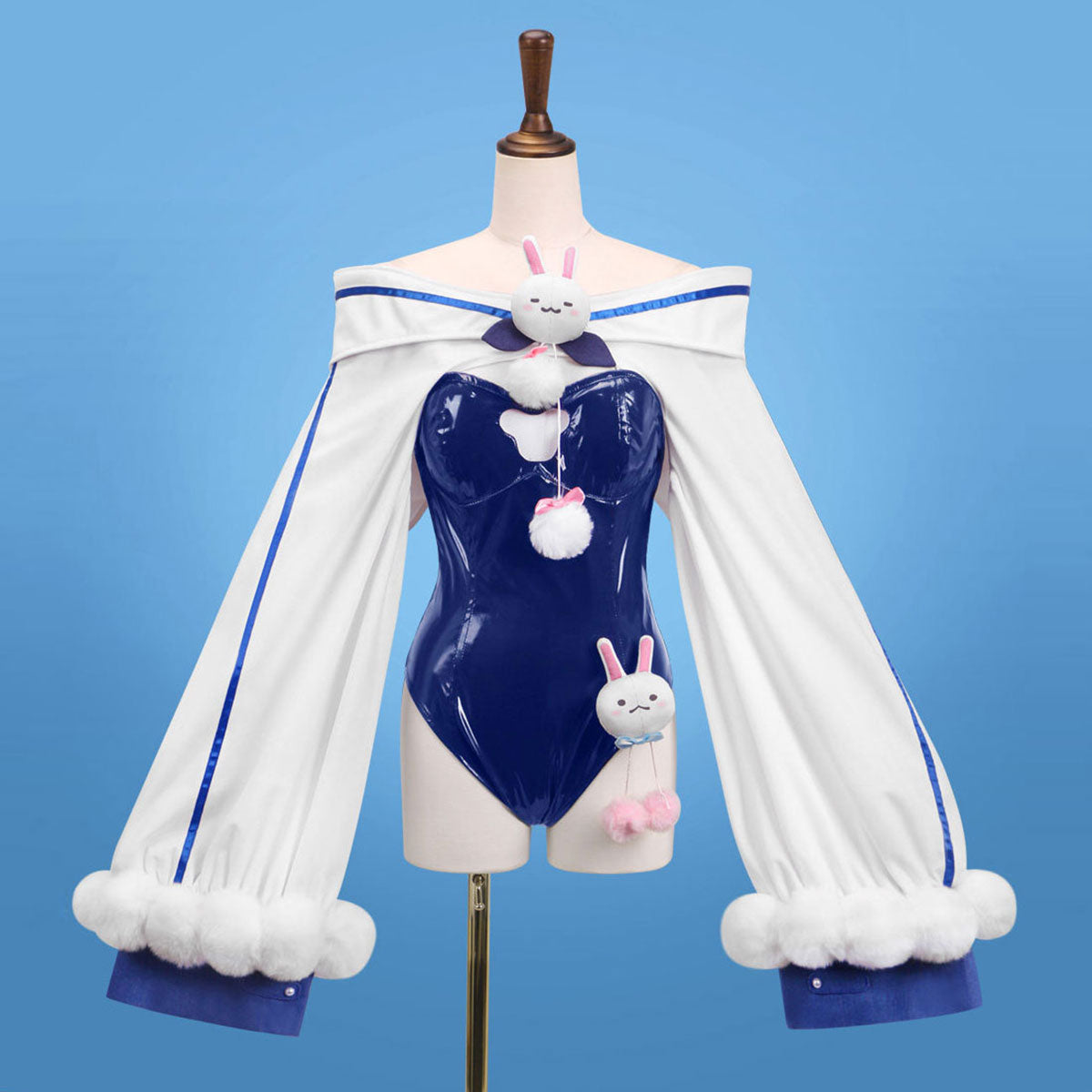 【Nekocos】Game Azur Lane Cosplay Laffey Bunny Suit Cosplay Costume | In Stock