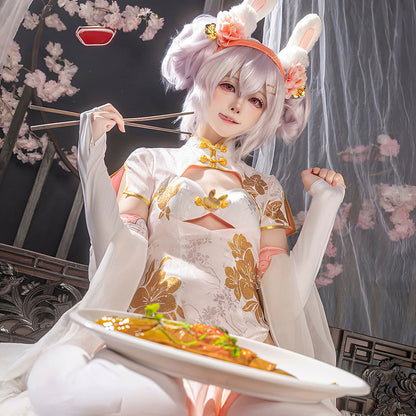 Azur Lane USS Laffey Cheongsam Costume - Custom Tailored QualityAnime,Azur Lane,Costume