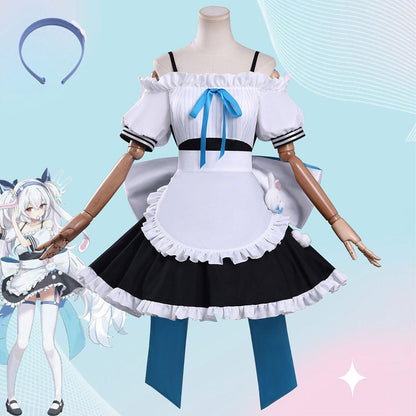 USS Laffey Maid Cosplay Costume - Available Now at NekocosAnime,Azur Lane,Costume
