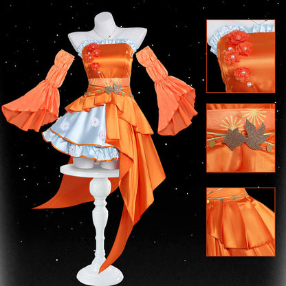 Genshin Impact Yoimiya Cosplay Costume - Custom TailoredCostume,Game,Genshin Impact