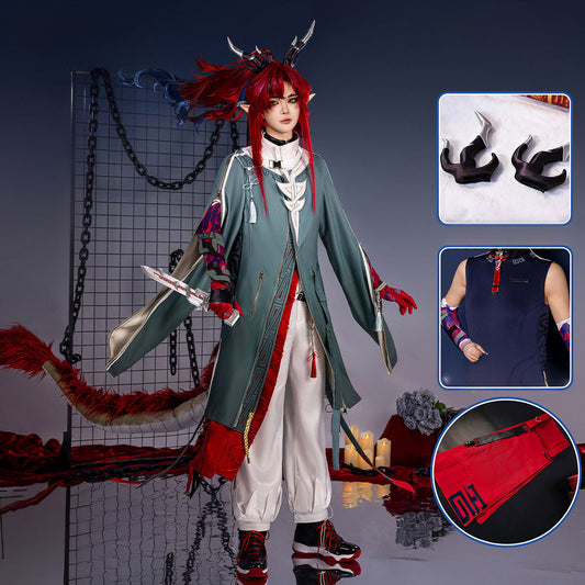 【Nekocos】Game Arknights Cosplay Yu Cosplay Costume Premium Edition | Custom-Tailor