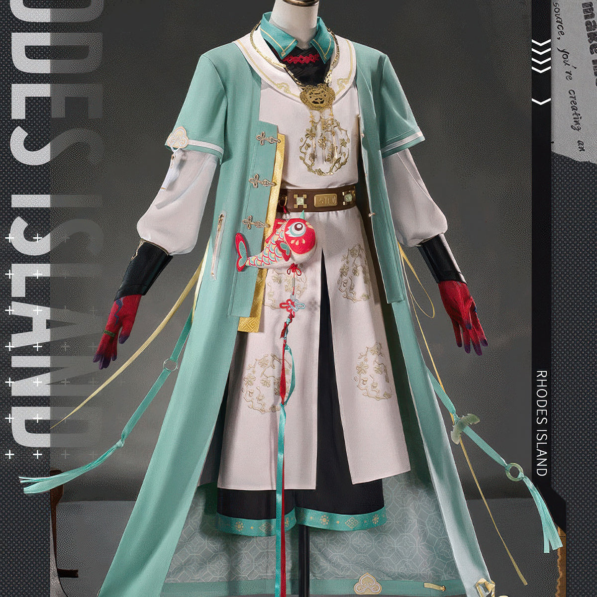 Arknights YU Clear Morning View Cosplay Costume - Custom TailoredArknights,Costume,Game