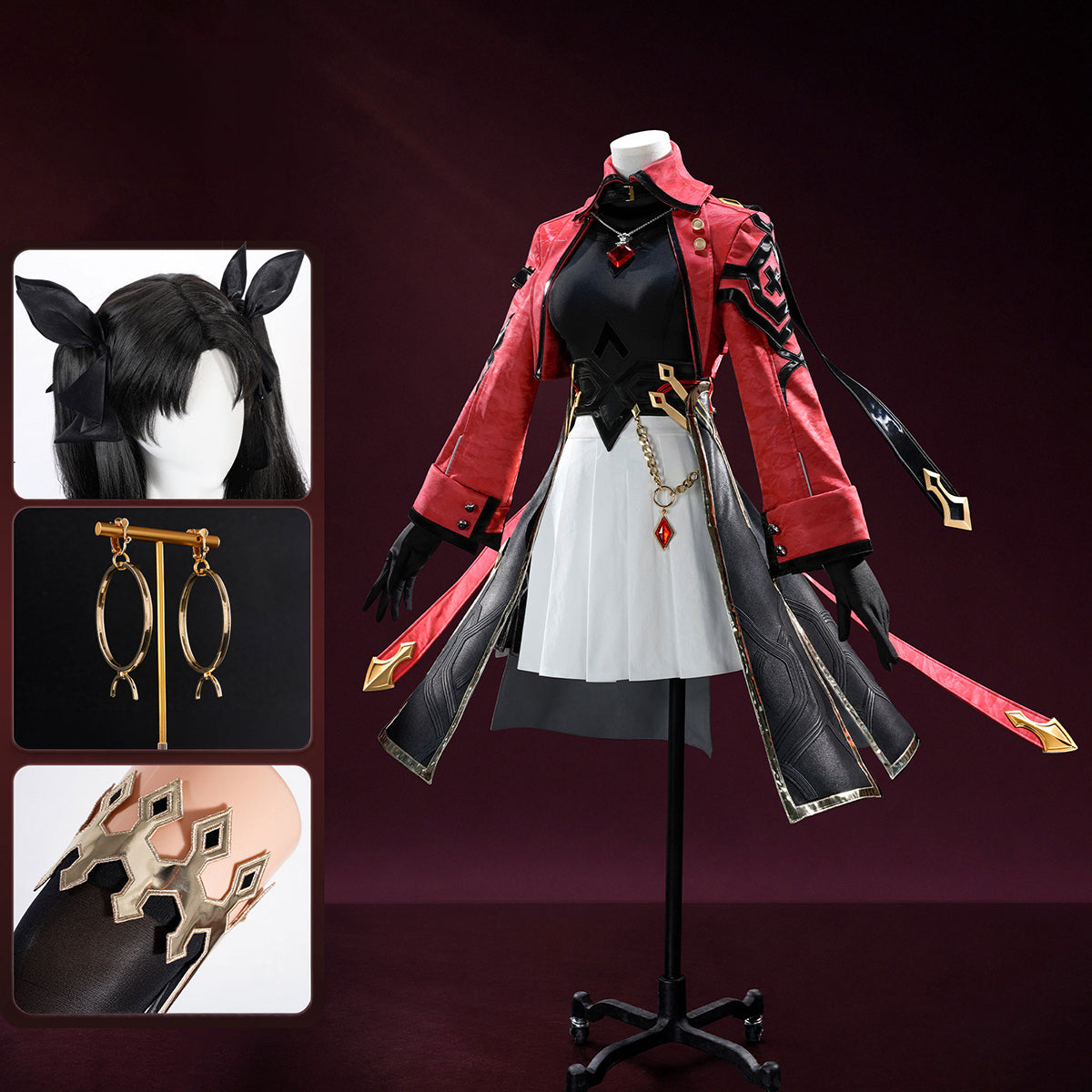 Rin Tohsaka Honkai Star Rail Cosplay Costume - Premium EditionCostume,Game,Honkai: Star Rail