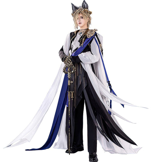 【Nekocos】Game Arknights Cosplay Tragodia Cosplay Costume Premium Edition | Custom-Tailor