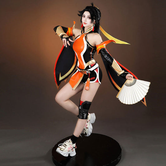 【Nekocos】Game Overwatch Cosplay Anran Cosplay Costume | Custom-Tailor