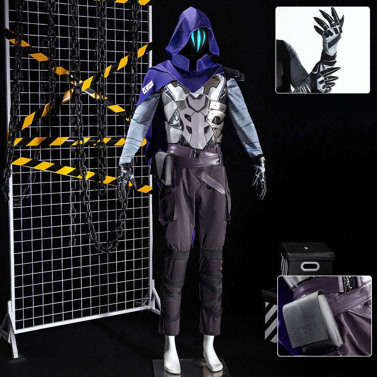 【Nekocos】Game Valorant Cosplay Omen Cosplay Costume | In Stock