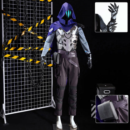 【Nekocos】Game Valorant Cosplay Omen Cosplay Costume | In Stock