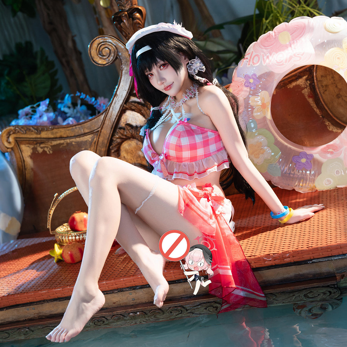 Chisa Peach Parfait Cosplay Costume | Custom-Tailored by NekocosCostume,Game,Wuthering Waves