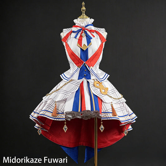 【Nekocos】Game Cosplay Falulu&Fuwari Midorikaze Cosplay Costume | In Stock