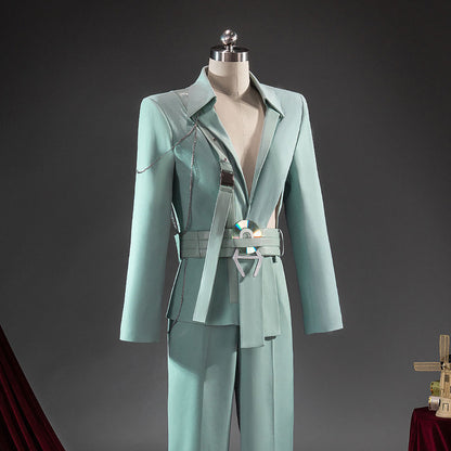 【Nekocos】Anime Cosplay Luka Cosplay Costume | Custom-Tailor displayed on a mannequin in a studio environment.