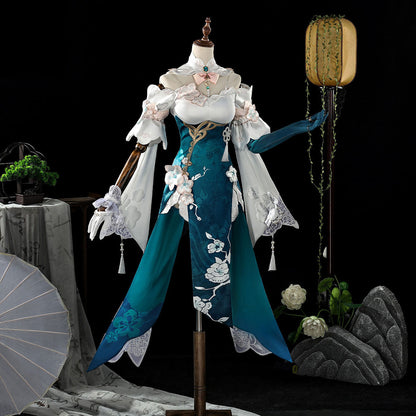 【Nekocos】Game Honkai: Star Rail Cosplay Ruanmei Plumblossom Letter Cosplay Costume | In Stock