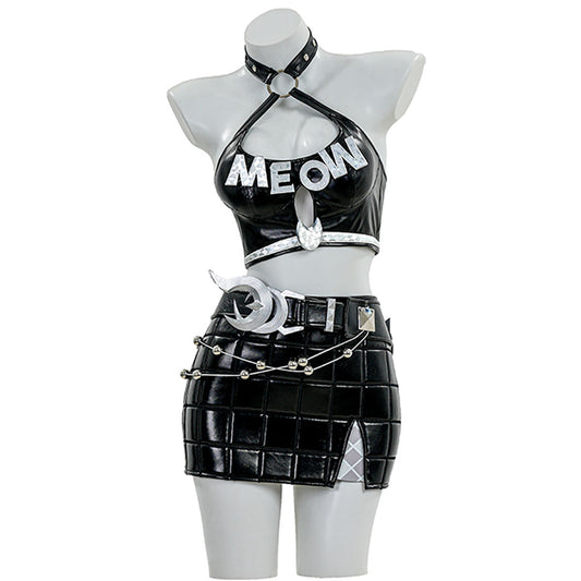 【Nekocos】Game Rivals Black Cat Urban Predator Cosplay Costume | Custom-Tailor