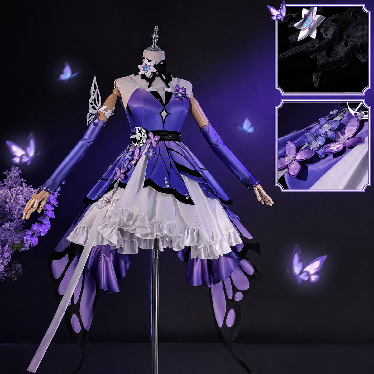 Honkai Star Rail Castorice Cosplay Costume | In StockCostume,Game,Honkai: Star Rail