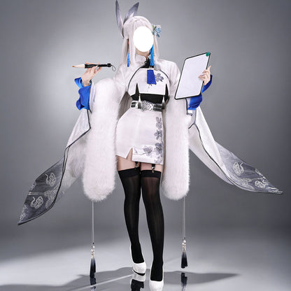 【Nekocos】Game Cosplay Snow Crane Cosplay Costume | Custom-Tailor