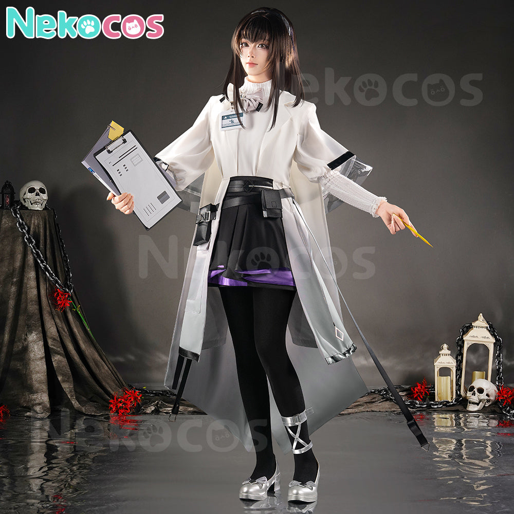 【Nekocos】Game Arknights Cosplay Priestess Cosplay Costume Premium Edition | Custom-Tailor