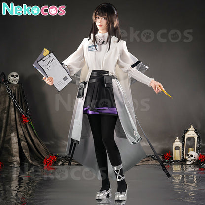 【Nekocos】Game Arknights Cosplay Priestess Cosplay Costume Premium Edition | Custom-Tailor
