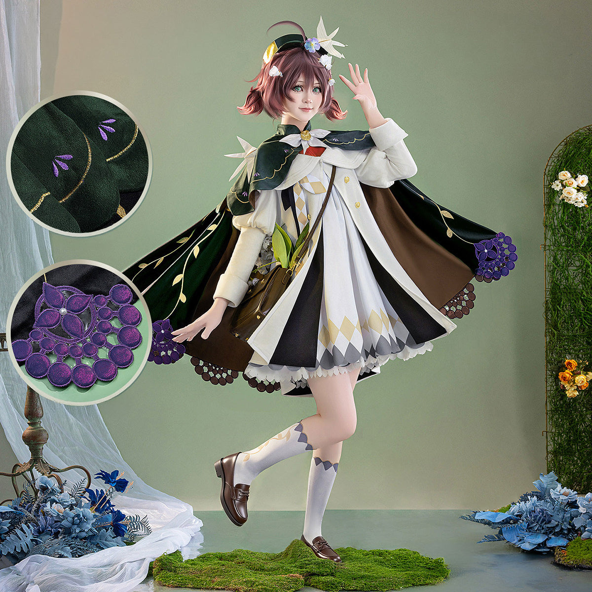 【Nekocos】Game Reverse:1999 Cosplay Flutterpage Cosplay Costume Premium Edition | In Stock