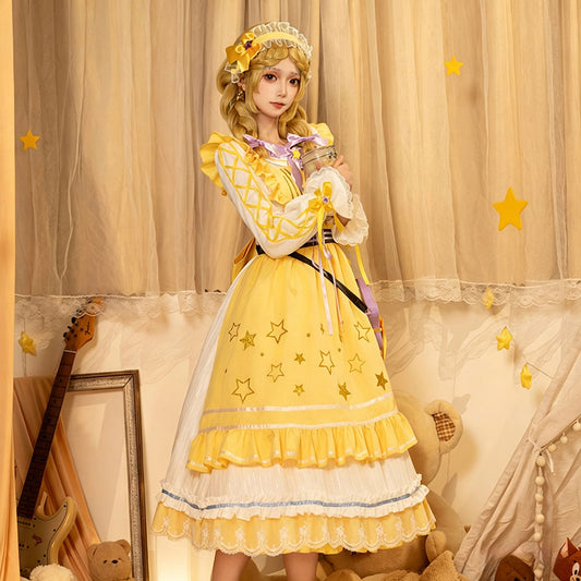 【Nekocos】Game Identity V Cosplay Toy Merchant Whispered Light Cosplay Costume | In Stock