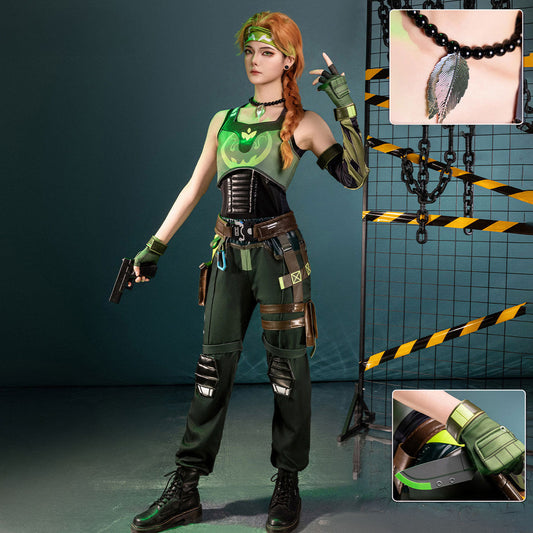 【Nekocos】Game Valorant Cosplay Skye Cosplay Costume | In Stock