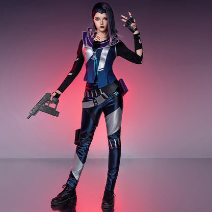 【Nekocos】Game Valorant Cosplay Fade Cosplay Costume | In Stock