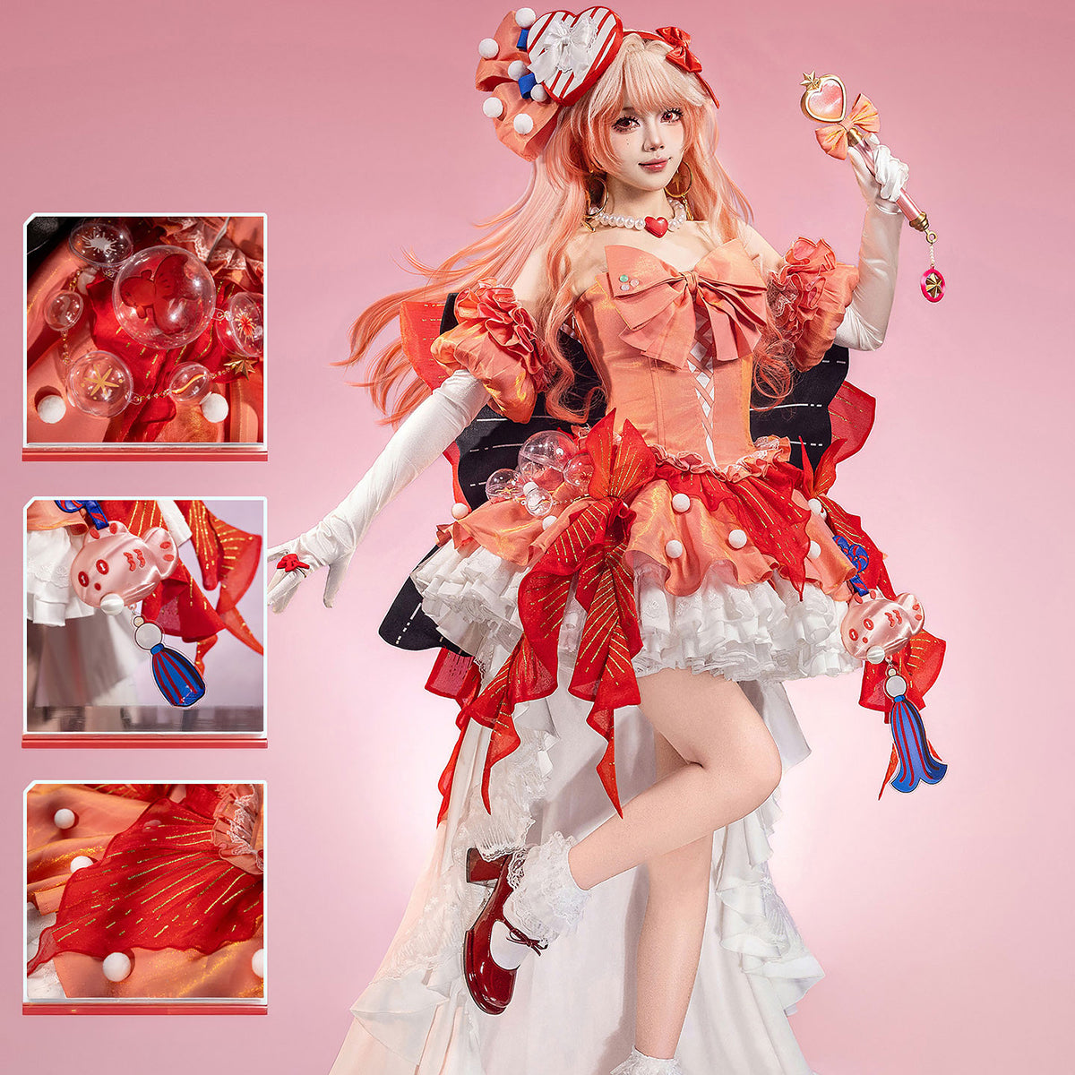 Arknights Haruka Cosplay Costume | Custom-Tailored EleganceArknights,Costume,Game