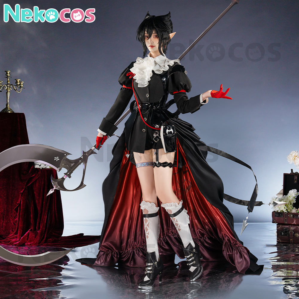 【Nekocos】Game Arknights Cosplay Entelechia Cosplay Costume Premium Edition | Custom-Tailor