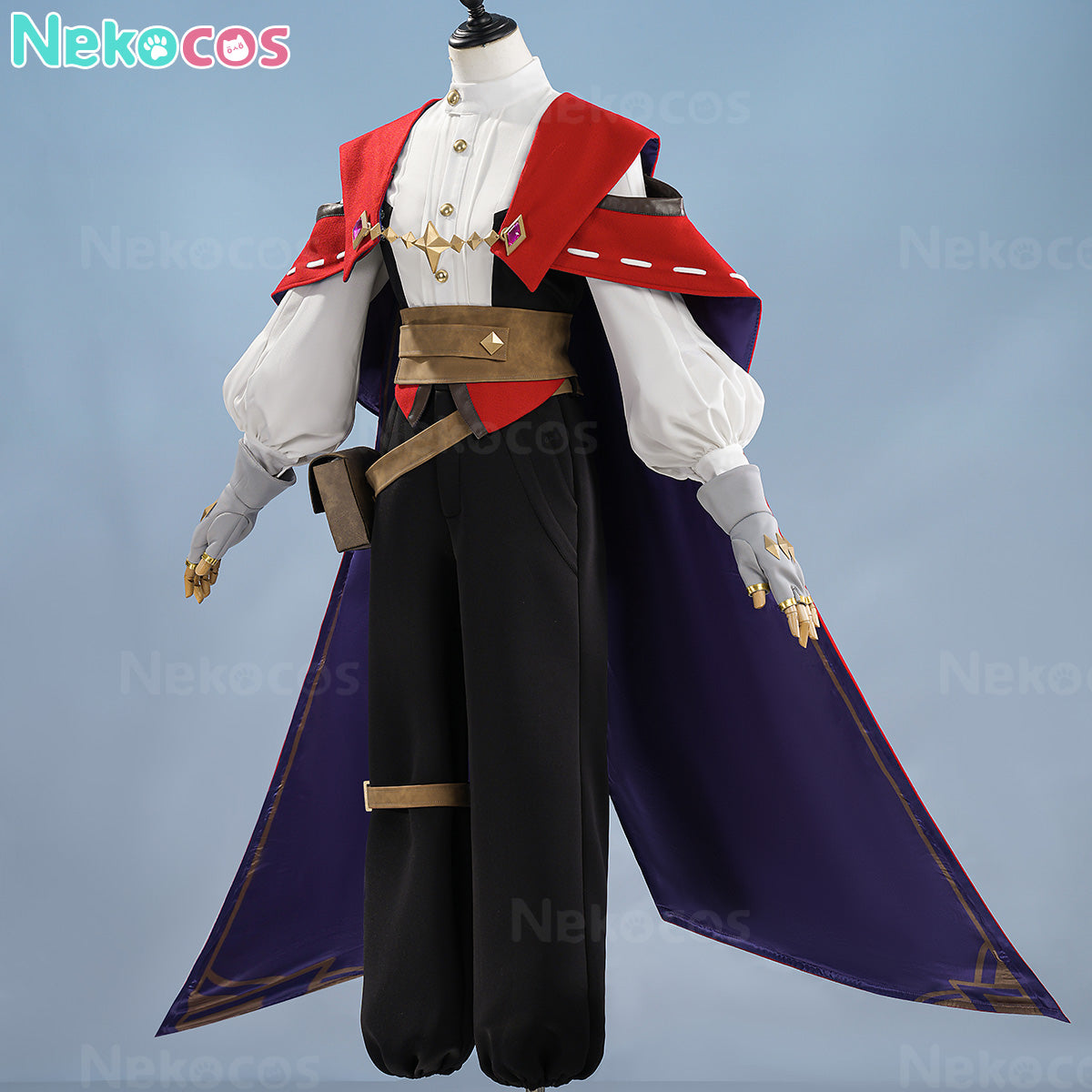【Nekocos】Game Roco Kingdom Cosplay Enzo Cosplay Costume Premium Edition | Custom-Tailor